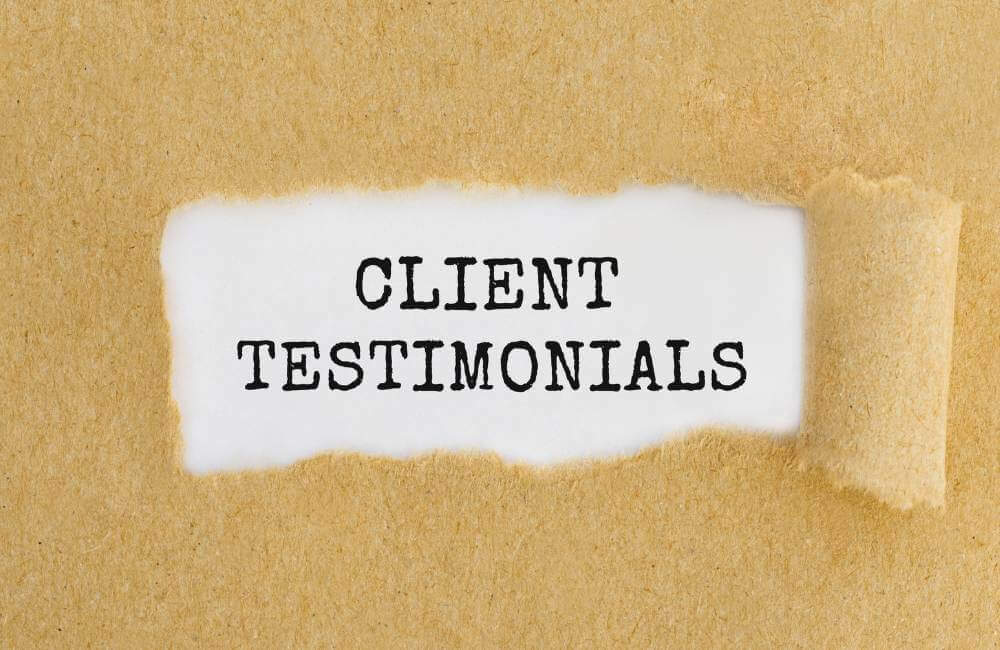 customer testimonials image