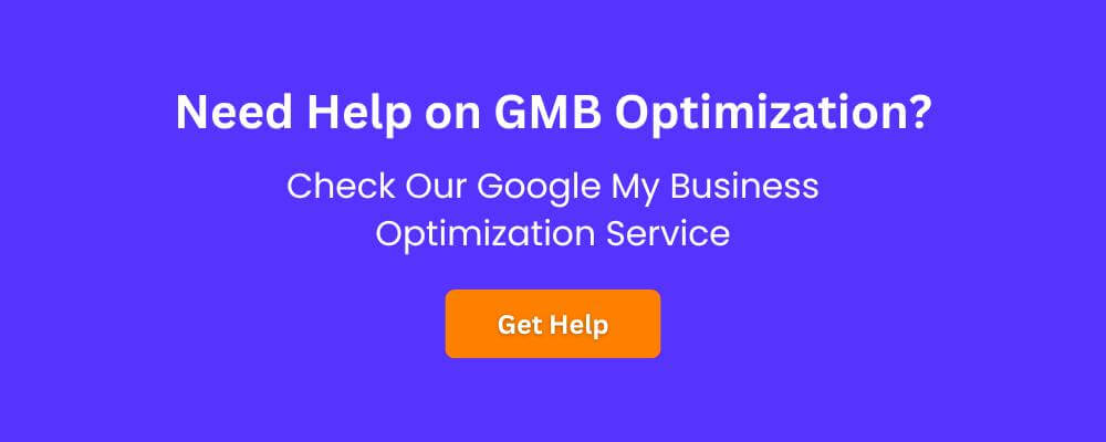 Google My Business Optimization Service CTA image